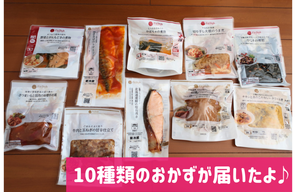 FitDish10種類のおかず